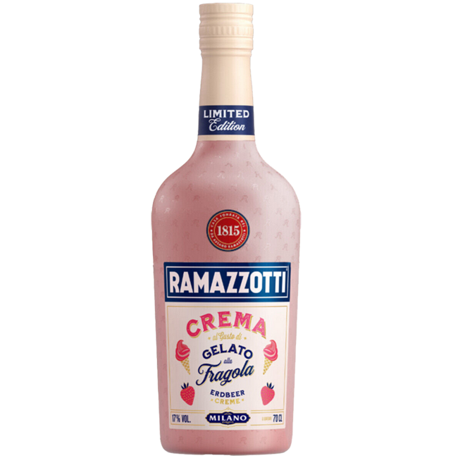 Ramazzotti Crema Gelato Fragola 0.7 l 17% vol