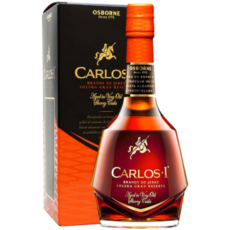 Carlos / Spanien, Andalusien Carlos Primero I Brandy 1.0 l 40% vol Carlos / Spanien, Andalusien Carlos Primero I Brandy 1.0 l 40% vol