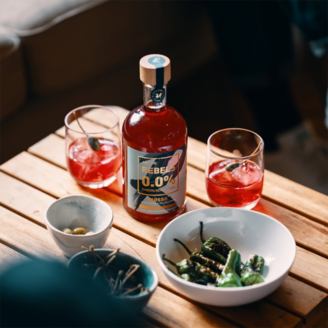 Rebels 0,0% Rosso Aperitif Alkoholfrei 0.50 l