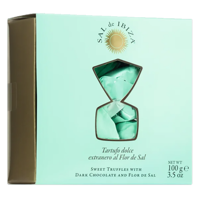 Tartufi dolci extraneri al Flor de Sal (100 g)