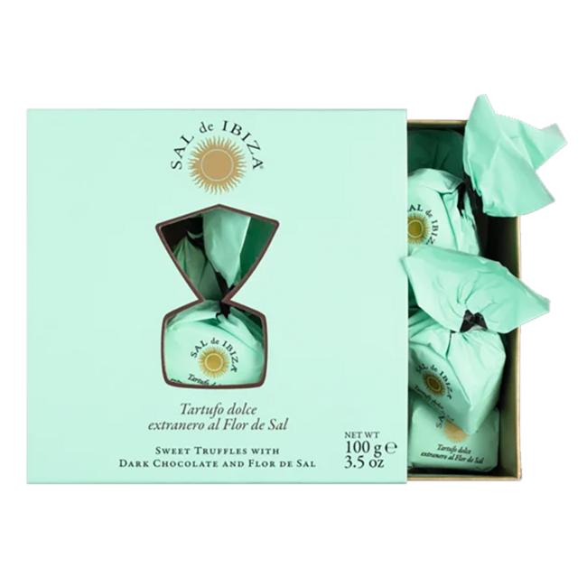 Tartufi dolci extraneri al Flor de Sal (100 g)