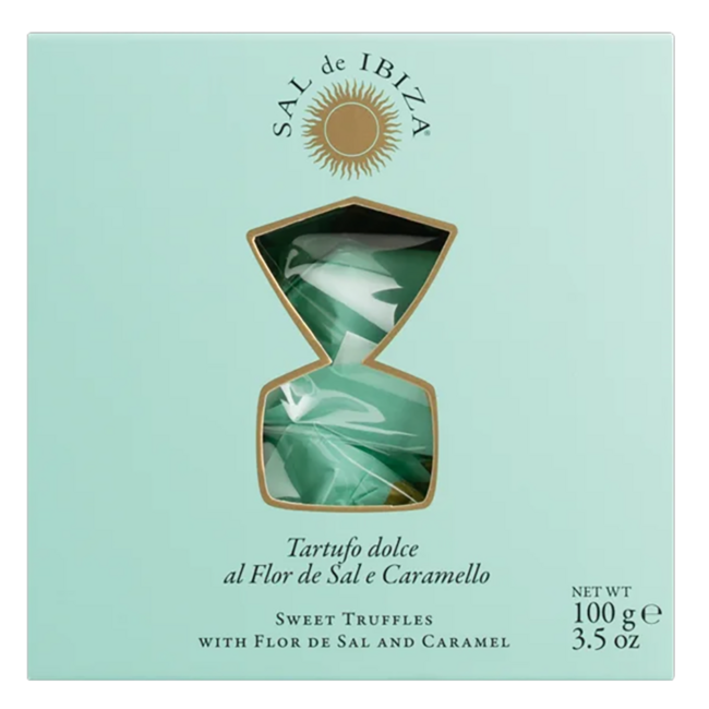 Tartufi dolci e caramello salato  Flor de Sal (100 g)