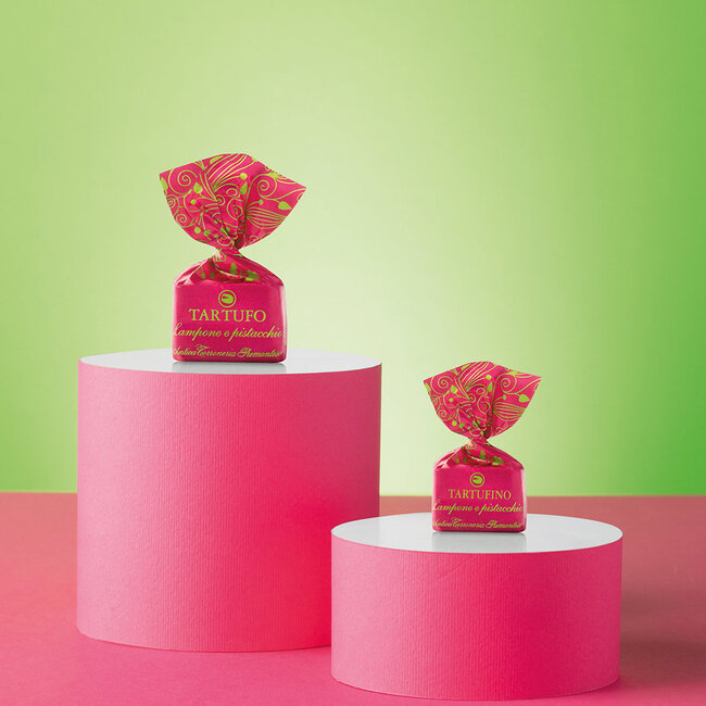 Tartufi dolci Lampone e Pistacchio (200g)