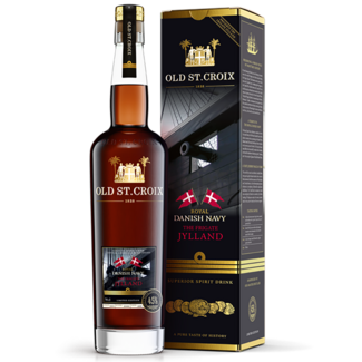 Old St. Croix - A. H. Riise / Dänemark, Dragør  Royal Danish Navy "The Frigate Jylland" Rum Based Spirit 0.7 l 45% vol