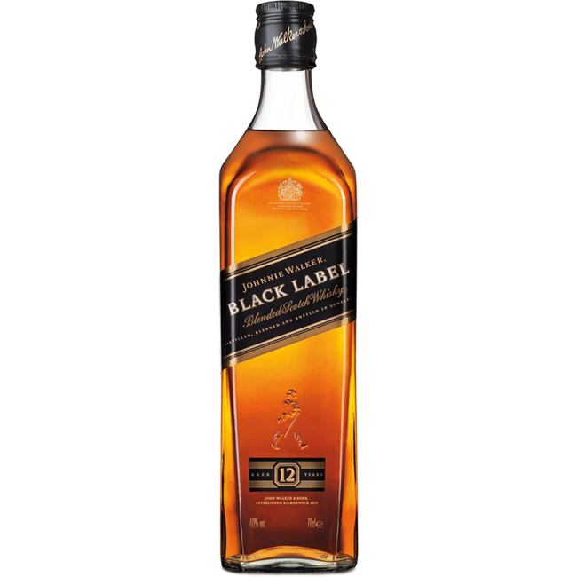 Black Label 12 YO Whisky 0.7 l 40% vol