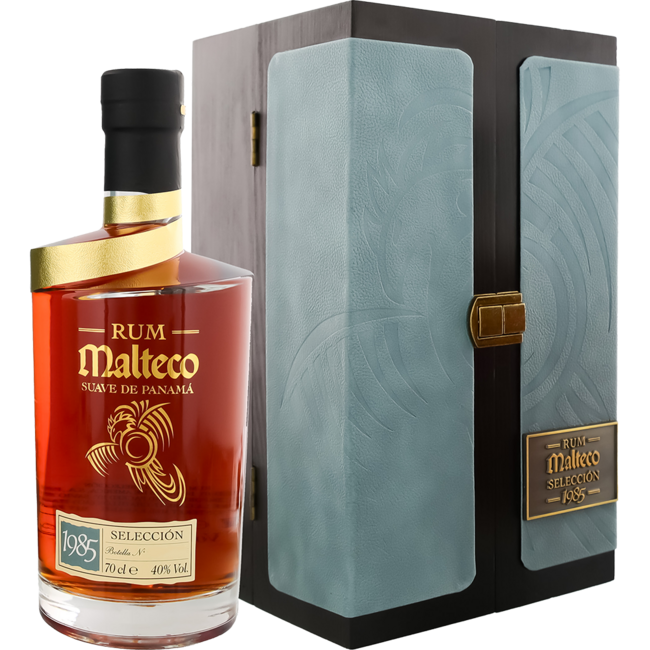 Malteco Seleccion 1985 Suave de Panama Rum in Holzbox 0.7 l 40% vol