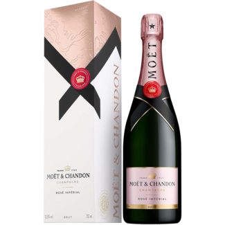 Moet & Chandon / Champagne, Epernay Rose Imperial Brut Champagner in Box 0.75 l 12.50 % vol