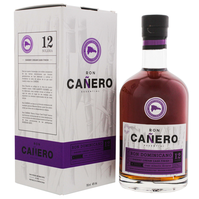Ron Canero Essential 12YO Sherry Cream Cask Finish in GB 0.7 l 40% vol