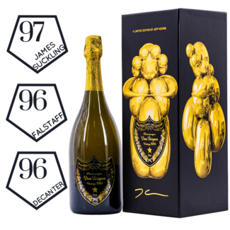 Dom Perignon / Champagne, Epernay Dom Perignon Vintage Brut Champagner Jeff Koons 2004 0.75 l 12.5% vol