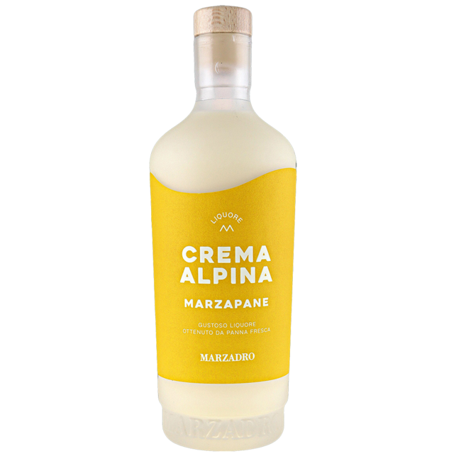 Marzadro Crema Alpina MARZAPANE Marzipan Likör 0.7 l 17% vol