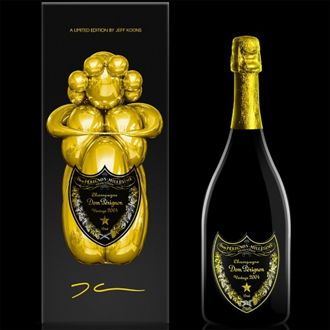 Dom Perignon Vintage Brut Champagner Jeff Koons 2004 0.75 l 12.5% vol