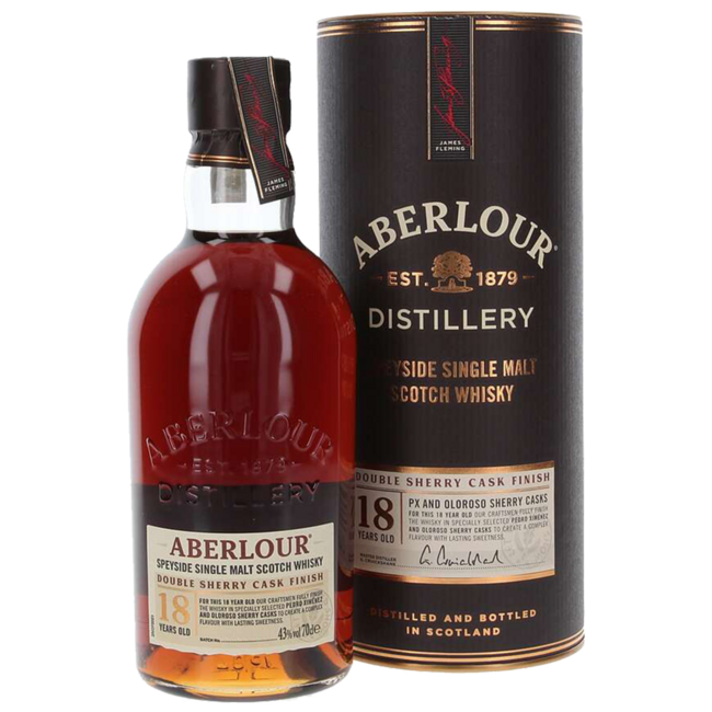 Aberlour 18 YO Double Sherry Cask Matured Speyside Single Malt Scotch Whisky 0.7 l 43% vol