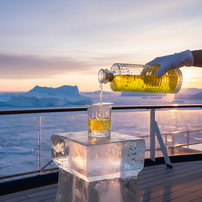 Safran Vodka mit 23 Karat Mozartgold 0.7 l 40% vol