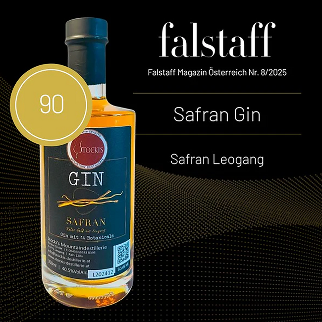 Safran Gin mit 14 Botanicals 0.35 l 40.50% vol