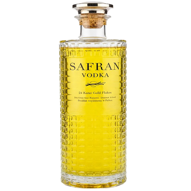Safran Vodka mit 23 Karat Mozartgold Methusalem 6.00 l 40% vol