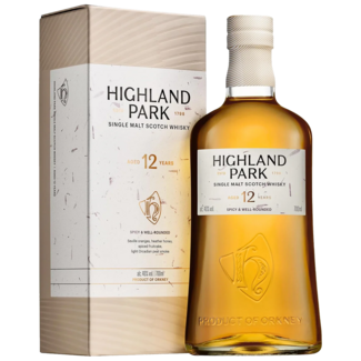 Highland Park / Schottland, Highlands Highland Park 12 Years Old SPICY & WELL-ROUNDED Highland Single Malt Whisky 0.7 l 40% vol