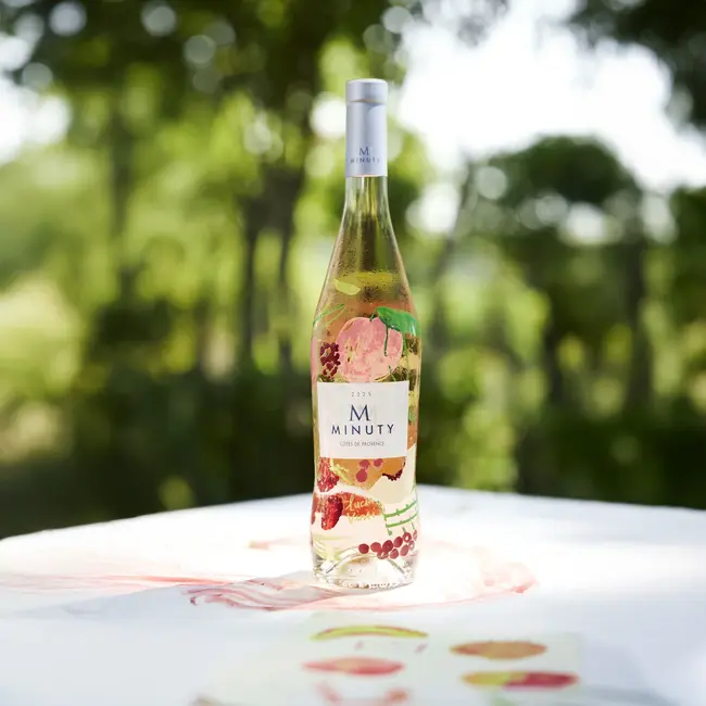 Chateau Minuty Cuvee M Cotes de Provence AOP Rose 2025 "Lucia Vinti" Limited Edition 0.75 l