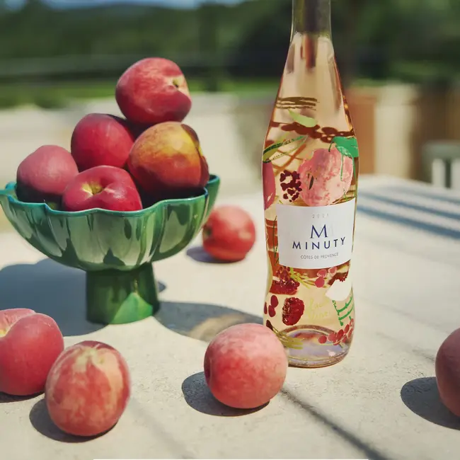 Chateau Minuty Cuvee M Cotes de Provence AOP Rose 2025 "Lucia Vinti" Limited Edition 0.75 l