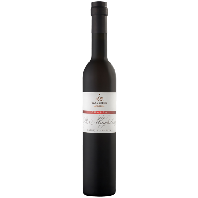 Walcher Grappa St. Magdalena Barrique 0.5 l 40% vol