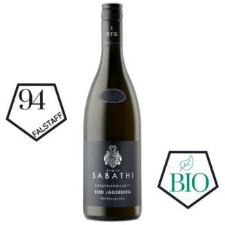Erwin Sabathi / Österreich,  Südsteiermark, Leutschach an der Weinstraße Weissburgunder Jägerberg 1STK BIO 2024 0.75 l