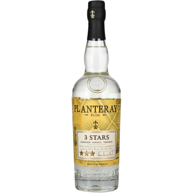 3* Stars White Rum 0.7 l 41.2% vol