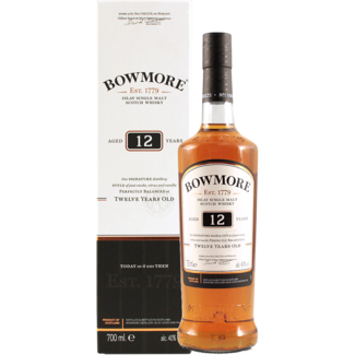 Bowmore / Schottland, Islay Bowmore 12 Year Old Single Malt Scotch Whisky 0.7 l 40% vol  - Copy