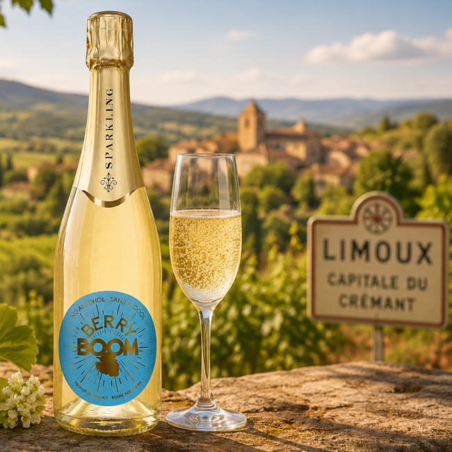 Berry Boom Blanc de Blancs Sparkling Alkoholfrei 0.75 l 0.00% vol