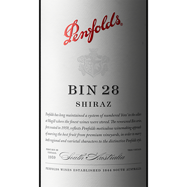 Bin 28 Shiraz Kalimna 2023 0.75 l