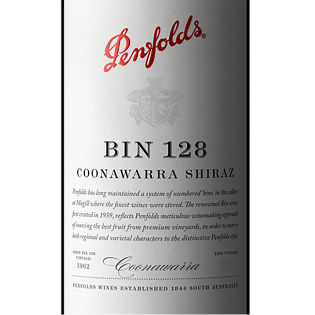 Bin 128 Coonawarra Shiraz 2023 0.75 l