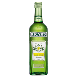 Pernod / Frankreich Ricard Plantes Fraiches Pastis 0.7 l 45 % vol Pernod / Frankreich Ricard Plantes Fraiches Pastis 0.7 l 45 % vol
