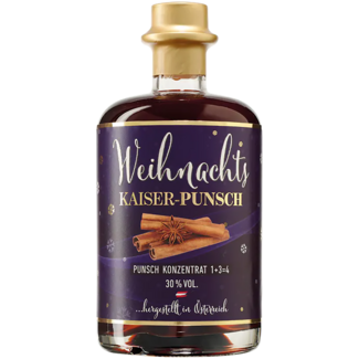 Feinbrennerei Prinz / Österreich, Vorarlberg, Hörbranz Weihnachts Kaiser-Punsch 0,5 l 30 % vol