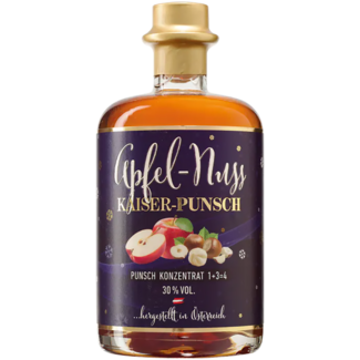 Feinbrennerei Prinz / Österreich, Vorarlberg, Hörbranz Apfel-Nuss Kaiser-Punsch 0,5 l 30 % vol