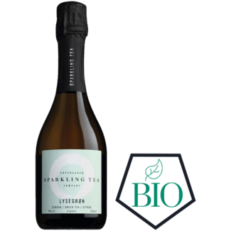 Sparkling Tea Copenhagen  / Dänemark, Kopenhagen Sparkling Tea Lysegrøn Alkoholfrei Halbflasche 0,375 l