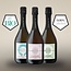 Copenhagen-Set Sparkling Tea Lyserød, BLÅ und Lysegrøn alkoholfrei 3 x 0,75 l