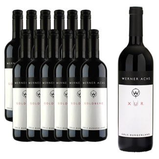 Werner Achs / Neusiedlersee, Gols Paket 1 × XUR 2019 Jeroboam 3 l und 12 × Zweigelt Ried Goldberg 2024