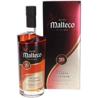 Malteco Distillery / Guatemala & Panama Malteco 20 Anos Reserva del Fundador Rum 0,7 l 40 % vol