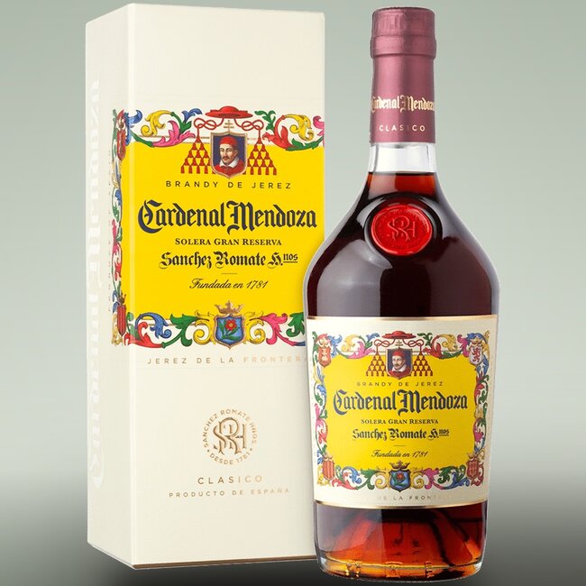 Cardenal Mendoza Solera Gran Reserva Clásico Brandy de Jerez 0,7 l 40 % vol
