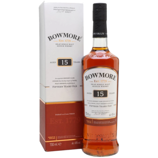Bowmore / Schottland, Islay Bowmore 15 Years Old Islay Single Malt Scotch Whisky 0,7 l 43 % vol