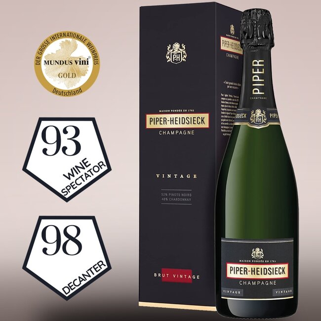 Piper-Heidsieck Vintage Champagner 2014 0,75 l 12 % vol