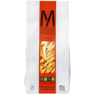 Mancini / Italien, Marken Penne Rigate Hartweizennudeln 500 g