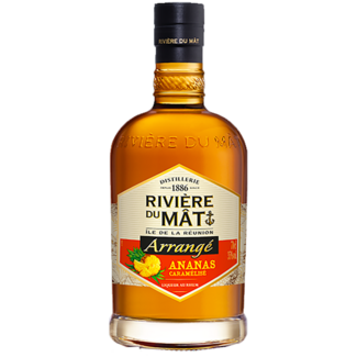 Riviere du Mat / Reunion Riviere du Mat Arrange Ananas Rum-Liqueur 0,7 l 35 % vol
