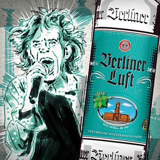 Berliner Luft Strong Pfefferminzlikör 0,7 l 40 % vol