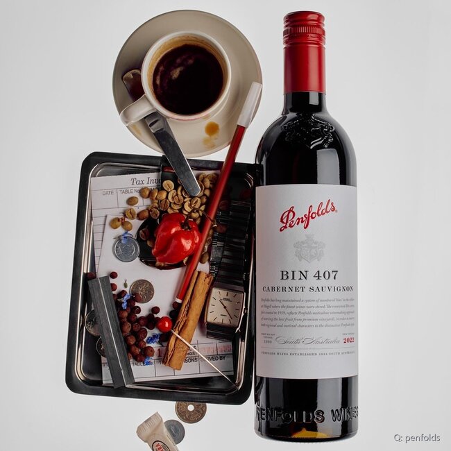 Bin 407 Cabernet Sauvignon 2022 0,75 l