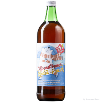 Feinbrennerei Prinz / Österreich, Vorarlberg, Hörbranz Alpenstürmer Kinder-Punsch alkoholfrei 1 l