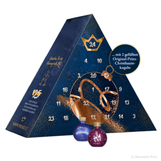 Feinbrennerei Prinz / Österreich, Vorarlberg, Hörbranz Prinz Adventskalender 2026 Klassik 19 x 0,02 l und 4 x 0,04 l