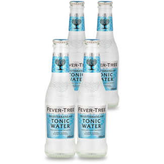 Fever-Tree / England, London Mediterranean Tonic Water 4er 0,2 l 0 % vol