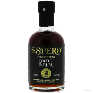 Ron Espero Distillery / Karibik, Dom. Republik  Creole Coffee & Rum Liqueur 0,2 l 40 % vol