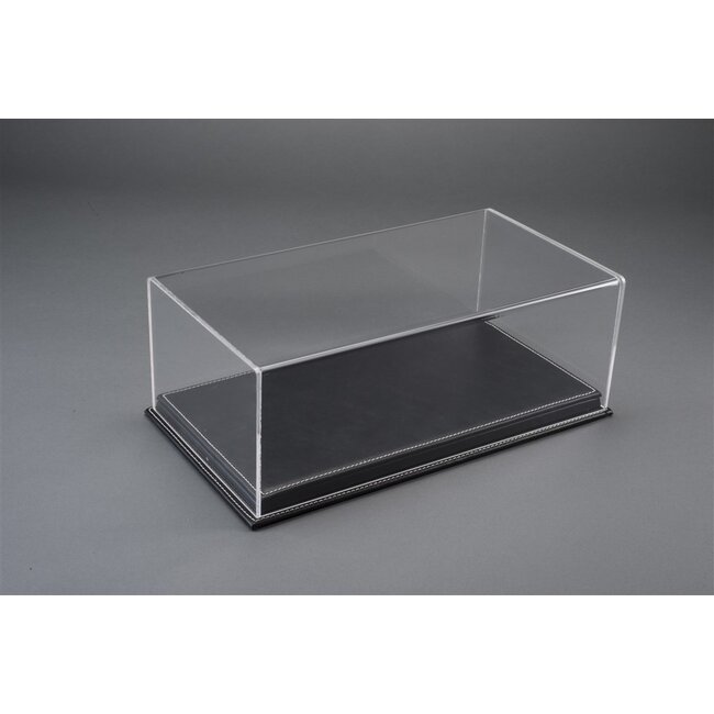 Showcase plexiglass for 1:18 scale models - Red - Racing Arts