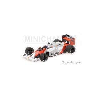 Minichamps McLaren MP4/2C Alain Prost modelauto 1:18| Wereldkampioen 1985