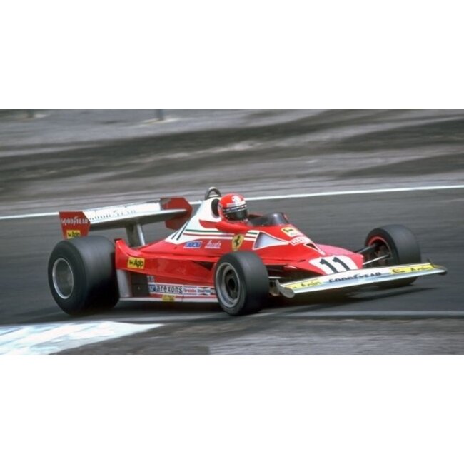 BBR Models Schaalmodel van Ferrari 312 T2 | #11 Niki Lauda | GP Zandvoort 1977 | Schaal 1:18